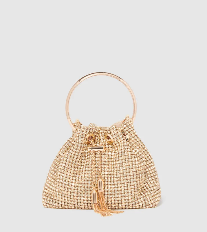 SIGNATURE SKYLAH Embellished Handheld Bag